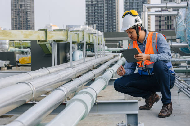 Gas Line Repair in Hollywood Park, TX
